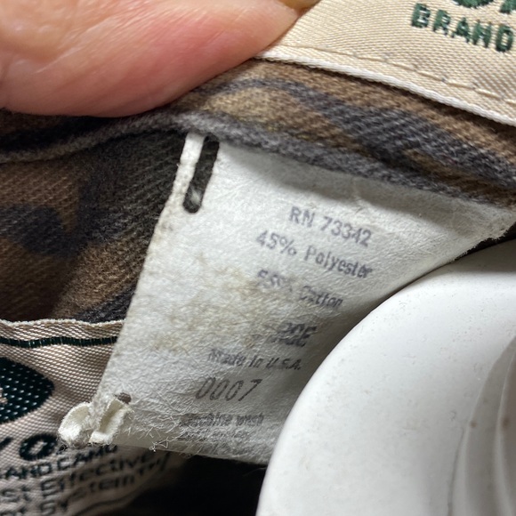 Mossy Oak size large Men's camouflage Camo Shirt Jacket warm deer rabbit hunting - Picture 3 of 9